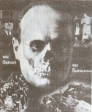 "Лицо фашизма" - плакат, изображающий Муссолини