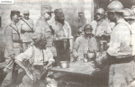 Первая мировая война. Генерал Ф.Петен среди солдат в одном из подразделений французской армии